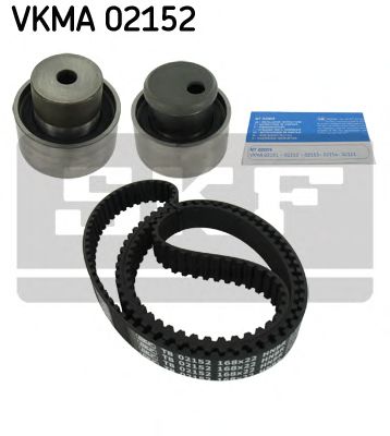 VKMA 02152 SKF Комплект (ремінь+ролики)0